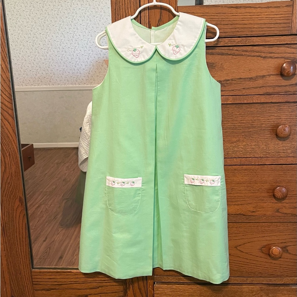 Remember Nguyen Size 7 Green Sleeveless Dress